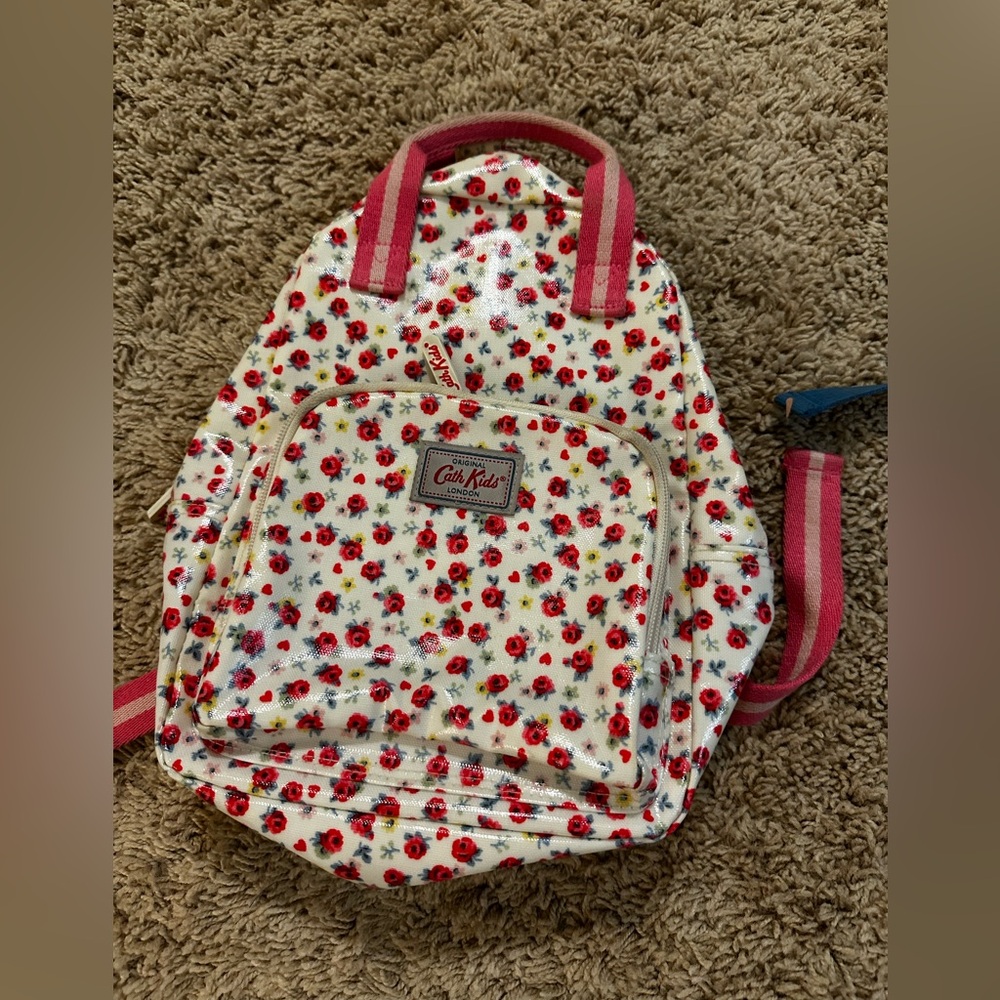 Cath Kidston Kids Floral Backpack - Red and White
